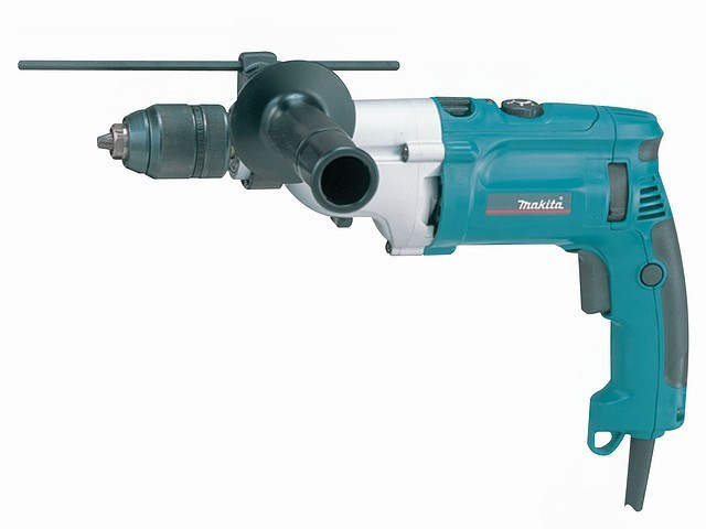 Дрель ударная MAKITA HP 2071 в чем. (1010 Вт, патрон ЗВП, 2 скор.) - фото 1 - id-p92712510