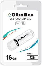 OM-16GB-230-белый USB флэш-накопитель OLTRAMAX - фото 1 - id-p118422487