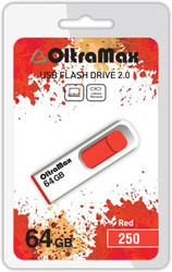 OM-64GB-250-красный USB флэш-накопитель OLTRAMAX - фото 1 - id-p118422486