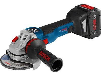 Аккум. углошлифмашина BOSCH GWS 18V-10 SC L-BOXX (18.0 В, 2 акк., 5.0 А/ч, Li-Ion, диск 125х22.0 мм, регул.