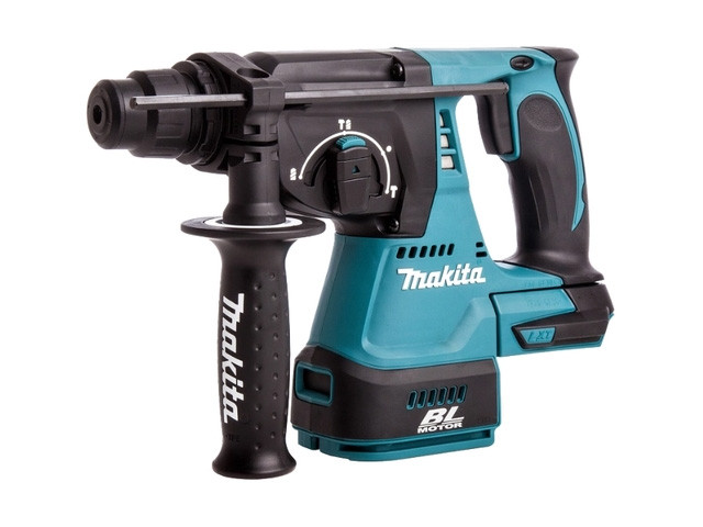 Аккум. перфоратор MAKITA DHR 242 Z в кор. (18.0 В, БЕЗ АККУМУЛЯТОРА, 2.4 Дж, вес 3.3 кг) - фото 1 - id-p118677538