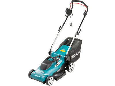 Газонокосилка электрическая MAKITA ELM 3720 (1400 Вт, шир. 370 мм, выс. 20-55 мм, пластм. корпус, без