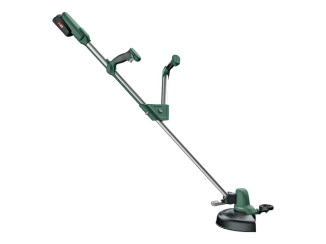 Триммер аккум. BOSCH UniversalGrassCut 18-260 (18.0 В, 1 акк., 2.0 А/ч, Li-Ion, 26 см, с головкой, вес 2.7 кг)