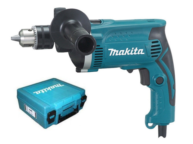 Дрель ударная MAKITA HP 1630 K в чем. (710 Вт, патрон ЗВП, 1 скор.)