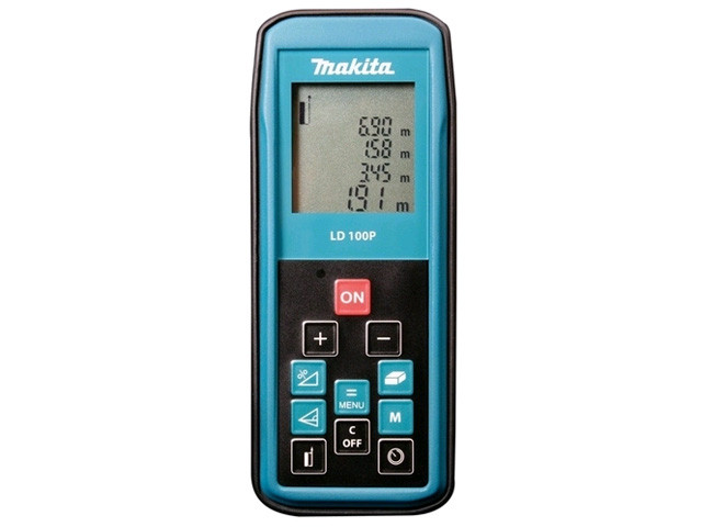 Дальномер лазерный MAKITA LD 100 P в кор. (0.05 - 100 м, +/- 2 мм/м, IP 54) - фото 1 - id-p118677937