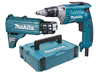 Шуруповерт MAKITA FS 4300 JX2 в чем. (570 Вт, патрон внутр. шестигр. 1/4", 16 Нм, шурупы до 6 мм)