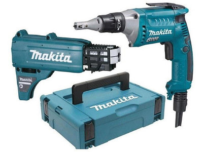 Шуруповерт MAKITA FS 6300 JX2 в чем. (570 Вт, патрон внутр. шестигр. 1/4", 16 Нм, шурупы до 4 мм)