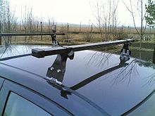Багажник Delta для Opel Astra, хэтчбек 5д, 2010-2015г.г. (прямоугольная дуга)