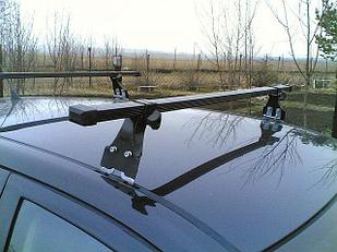 Багажник Delta для Skoda Octavia I, седан, 1997-2004г.г. (прямоугольная дуга)