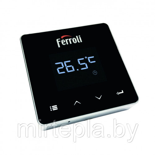 Терморегулятор Ferroli Connect Wi-fi программируемый через интернет (приложение Android / IOS) - фото 1 - id-p118691682