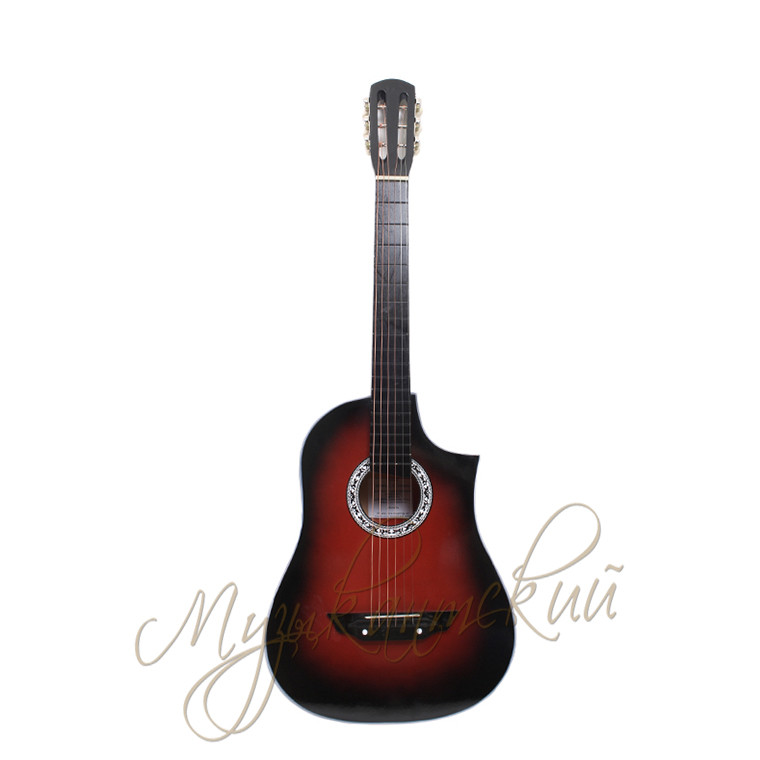 Гитара акустическая Аккорд 5C13(красная) - фото 1 - id-p118693911