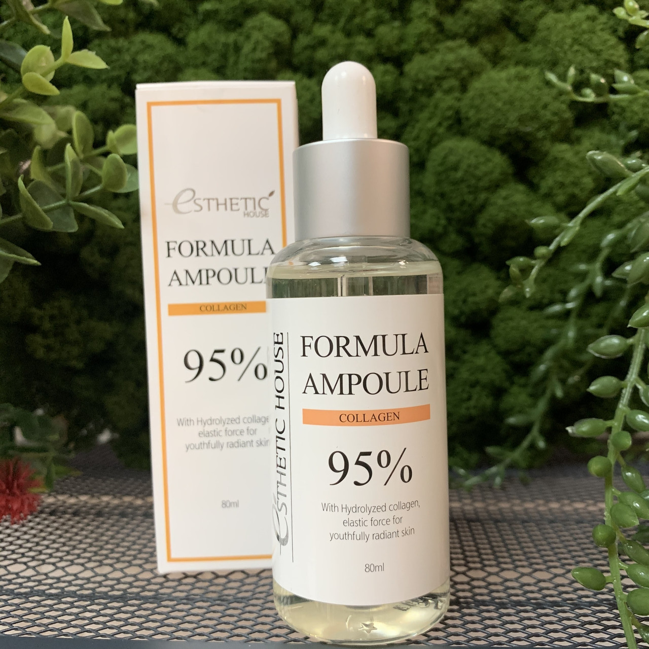 Сыворотка для лица с коллагеном Esthetic House Formula Ampoule Collagen, 80 мл.