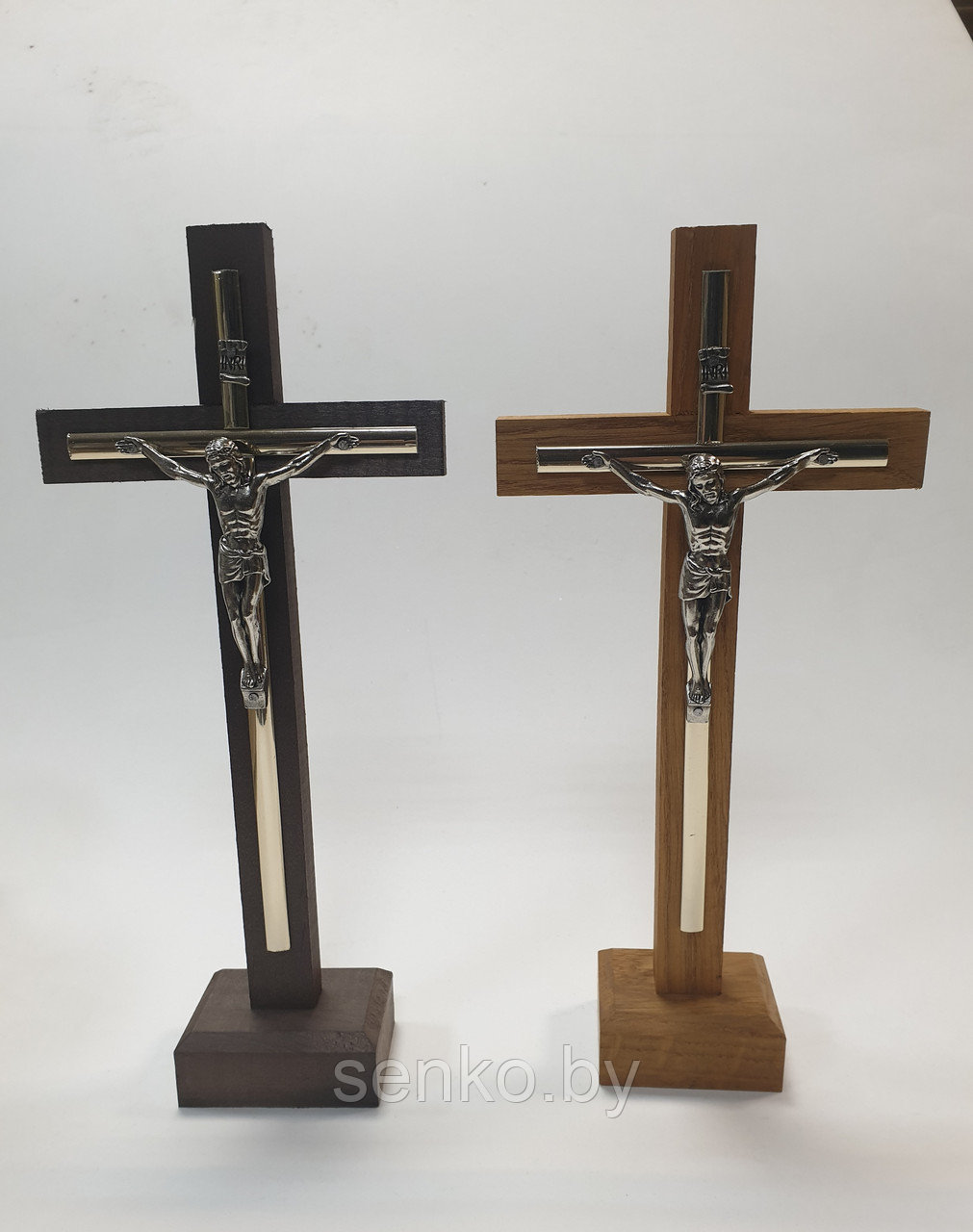 Крест деревянный N2 23см - фото 1 - id-p118695794
