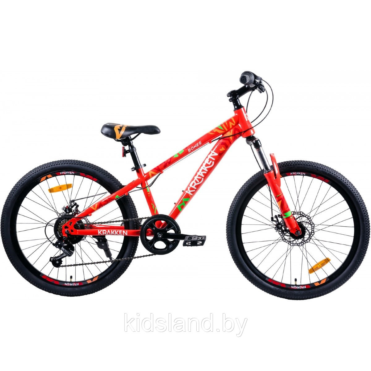Велосипед Krakken Bones Disc 24 (оранжевый), фото 1