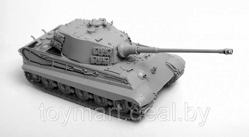 Тяжелый немецкий танк T-VIB «Королевский Тигр» с башней Хеншель, Звезда 3601з - фото 4 - id-p110549119
