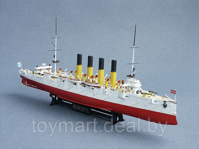 Крейсер Варяг - подарочный набор со сборной моделью, 1:350, Звезда 9014П - фото 7 - id-p118703581