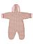 Комбинезон детский утепленный Надписи розовый (размеры 62,68,74), фото 3