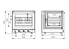 Печь конвекционная с паром ENTECO MASTER Интэко-мастер ДН-43 ПАР на 4 листа 435*330 мм, фото 2