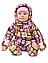 Комбинезон детский утепленный Baby Smile розовый (размеры 62,68,74), фото 6