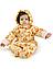 Комбинезон детский утепленный Baby Smile бежевый (размеры 62,68,74), фото 6