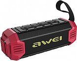 Портативная Bluetooth колонка AWEI Y280 Цвет Красный, фото 6