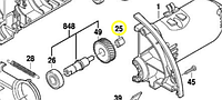 Подшипник скольжения PKS40 BOSCH 2610386569