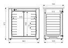 Шкаф электрический для расстойки теста Р94-01 ENTECO MASTER (Интэко-мастер), фото 2