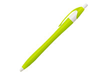 Ручка шариковая, пластик, зеленый/белый, фото 1
