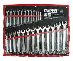 Ключи рожково-накидные 6-32мм [набор 25пр] "Yato" YT-0365