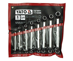 Ключи рожково-накидные 6-22мм [набор 8пр] "Yato" YT-0396