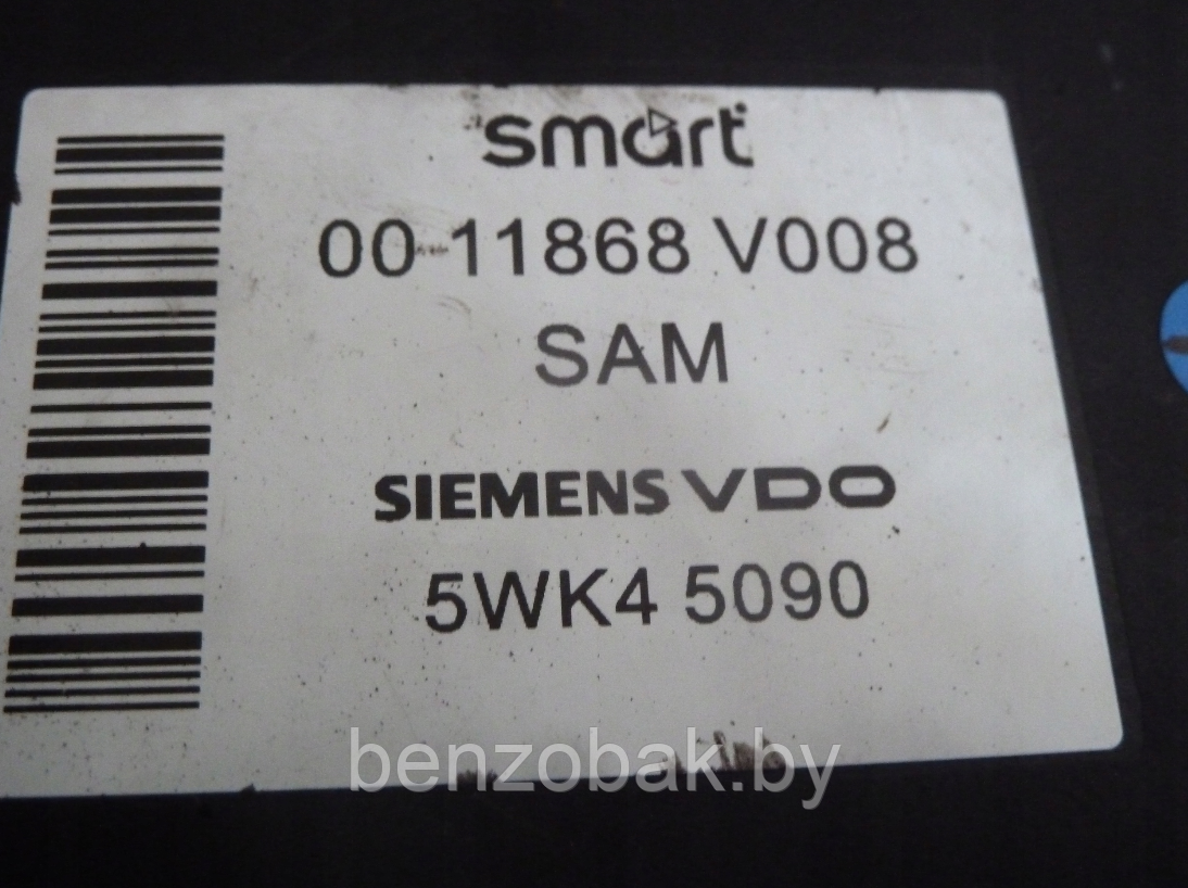 МОДУЛЬ SAM 0011868V008 5WK45090 SMART FORTWO - фото 2 - id-p118726313