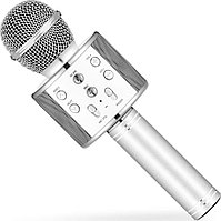 Караоке микрофон WS-858 Серебро