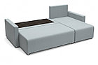 Угловой диван Челси 2 светло-серый, фото 4