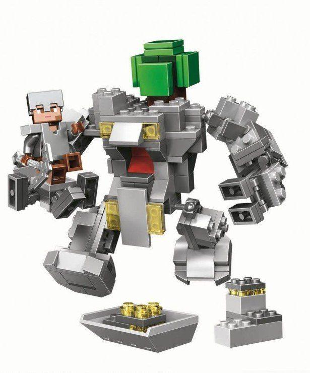 Конструктор Майнкрафт Робот Титан 11135, 221 дет., аналог Лего - фото 2 - id-p118727318