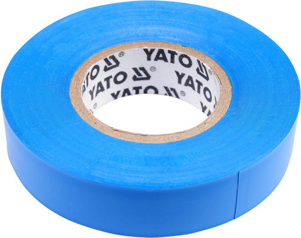 Лента изоляционная 15 мм. х 20 м. голубая YATO YT-81591