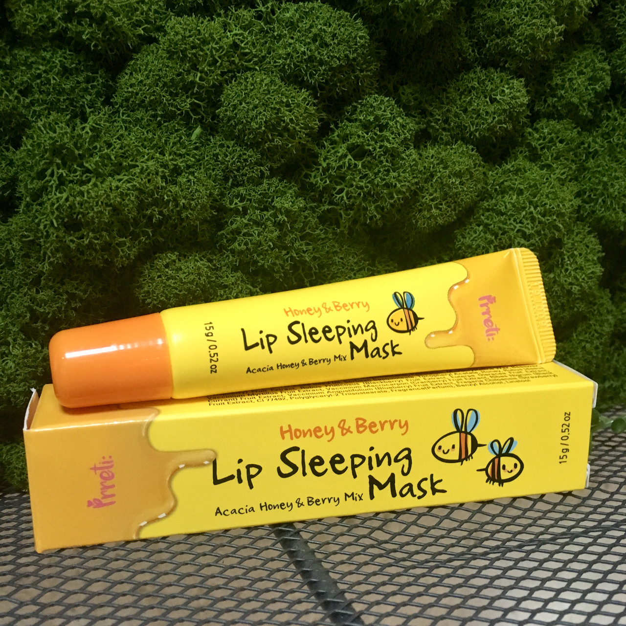 Ночная маска для губ Prreti Honey&Berry Lip Sleeping Mask, 15 мл