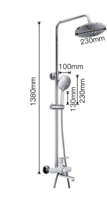 Душевая система Frap F2449 - фото 4 - id-p112941328