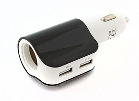 Разветвитель прикуривателя SiPL 2 USB 2.1 А