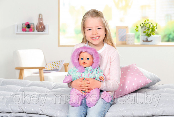 Кукла Baby Born Нежные объятия Зимняя Красавица с аксессуарами 43 см 827529 - фото 3 - id-p118731210