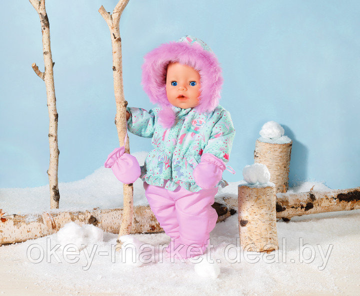 Кукла Baby Born Нежные объятия Зимняя Красавица с аксессуарами 43 см 827529 - фото 4 - id-p118731210