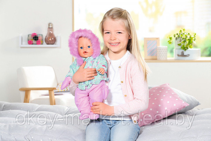 Кукла Baby Born Нежные объятия Зимняя Красавица с аксессуарами 43 см 827529 - фото 5 - id-p118731210
