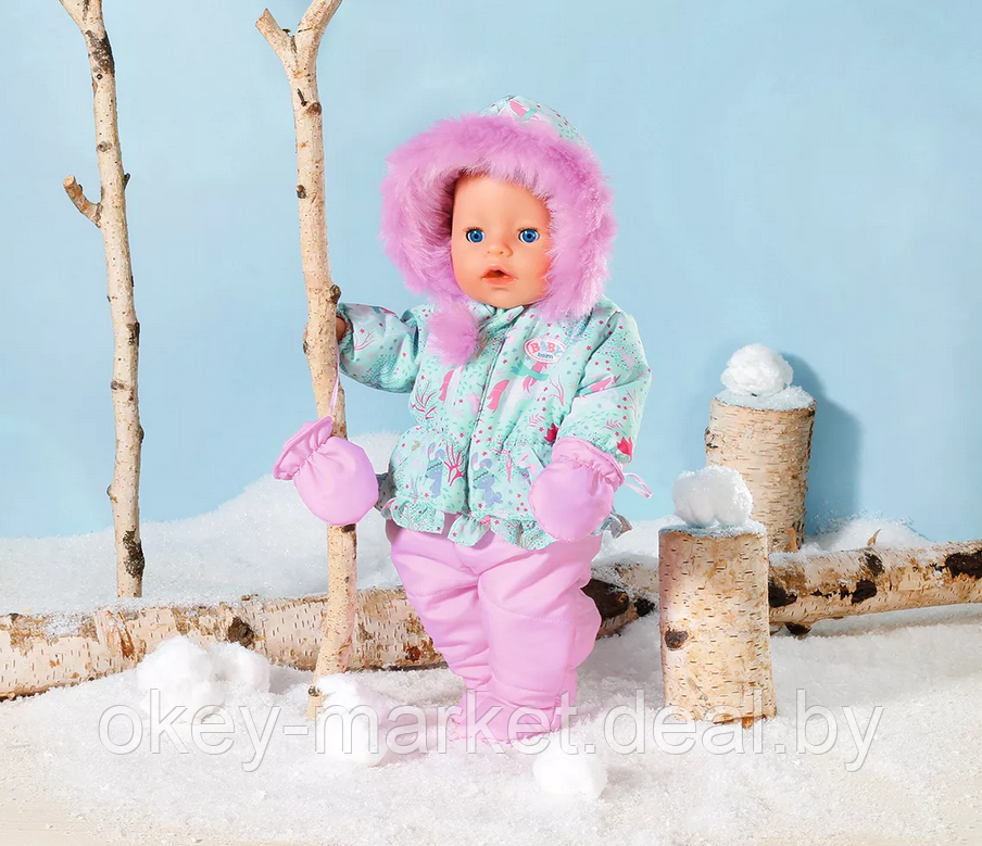 Кукла Baby Born Нежные объятия Зимняя Красавица с аксессуарами 43 см 827529 - фото 6 - id-p118731210