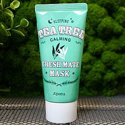 Ночная маска для лица с экстрактом чайного дерева A'Pieu Fresh Mate Tea Tree Calming Mask, 50 мл