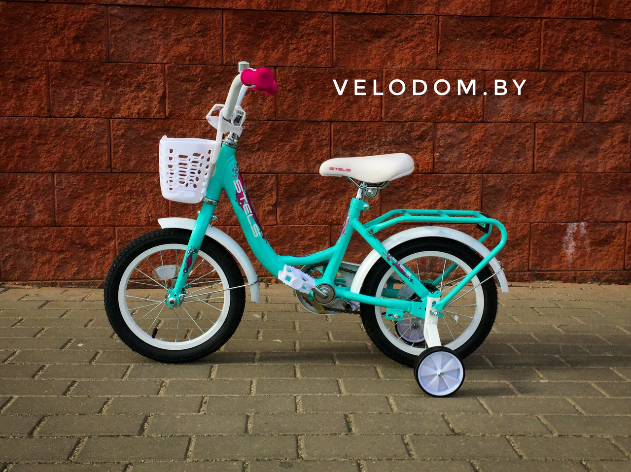 Велосипед детский Stels Flyte Lady 14" Z011 бирюзовый