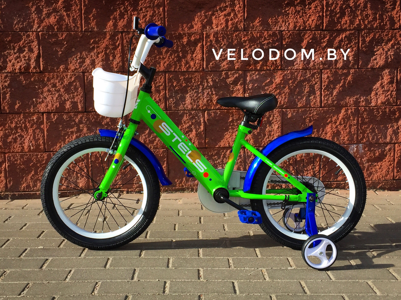 Велосипед детский Stels Captain 16" V010 зеленый