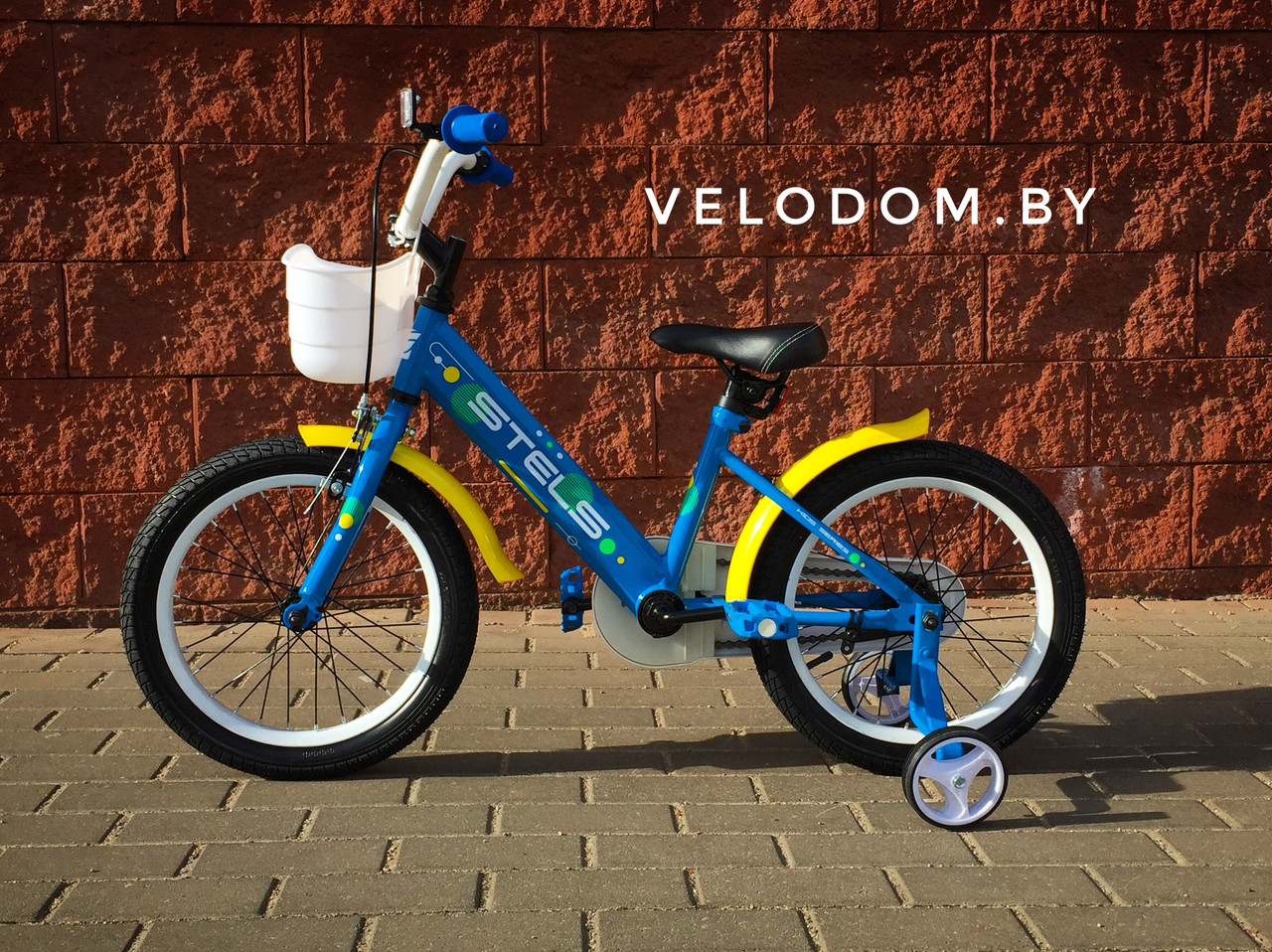 Велосипед детский Stels Captain 16" V010 синий