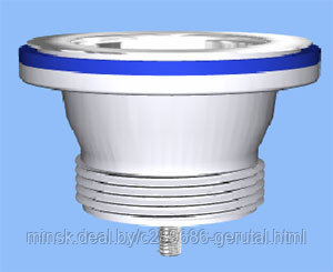 (М 100) Выпуск 1 1/2" с нержавеющей сеткой