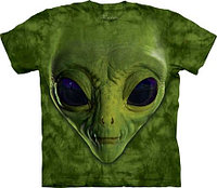 Футболка Green Alien Face (103499)