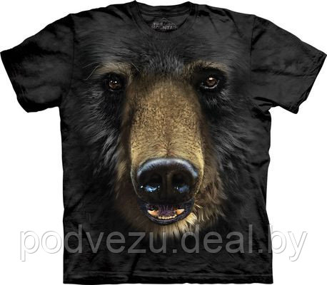 Футболка Black Bear Face (103245) - фото 1 - id-p1742001