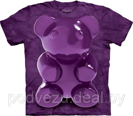 Футболка Purple Chewy Bear (103630) - фото 1 - id-p4860090